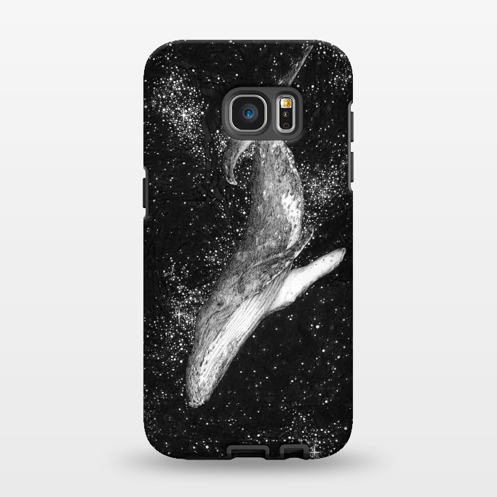 Galaxy S7 EDGE StrongFit Magic Ocean Whale by ECMazur 