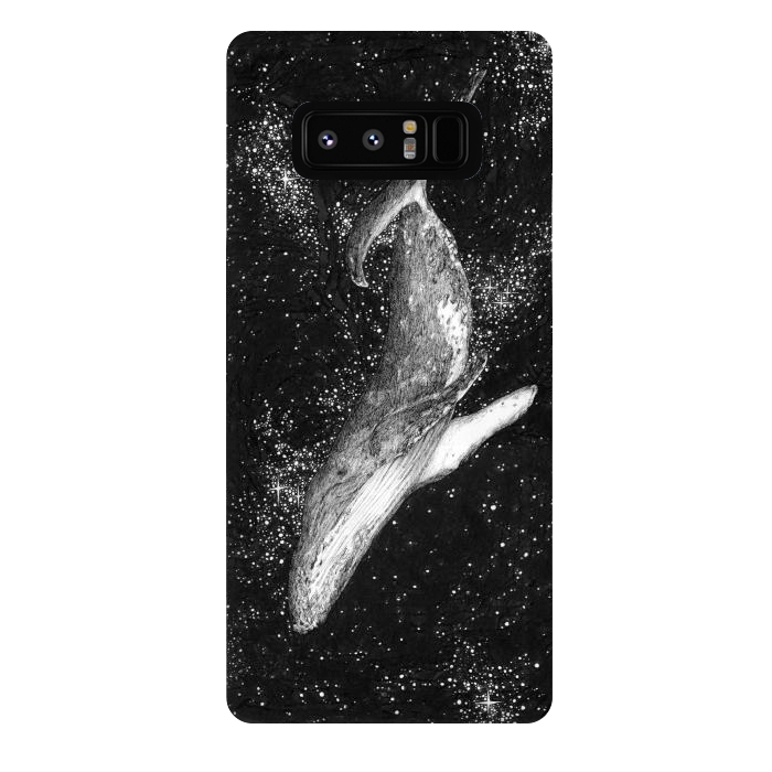 Galaxy Note 8 StrongFit Magic Ocean Whale by ECMazur 