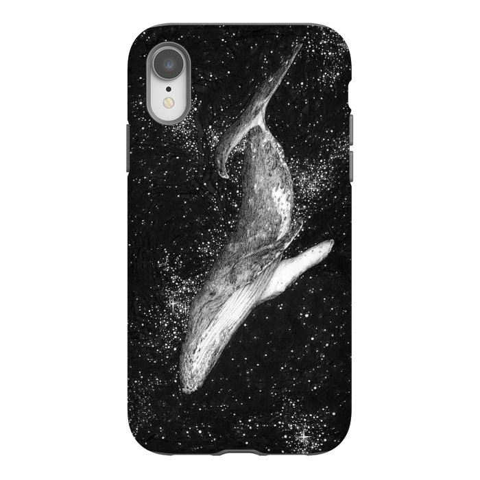 iPhone Xr StrongFit Magic Ocean Whale by ECMazur 