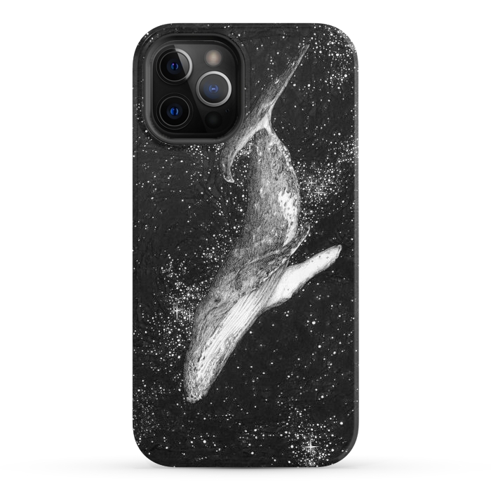 iPhone 12 Pro StrongFit Magic Ocean Whale by ECMazur 