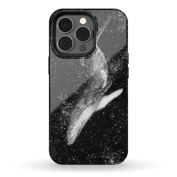 iPhone 13 pro StrongFit Magic Ocean Whale by ECMazur 