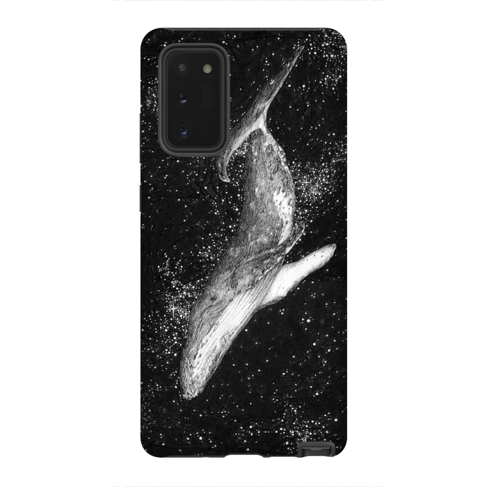 Galaxy Note 20 StrongFit Magic Ocean Whale by ECMazur 