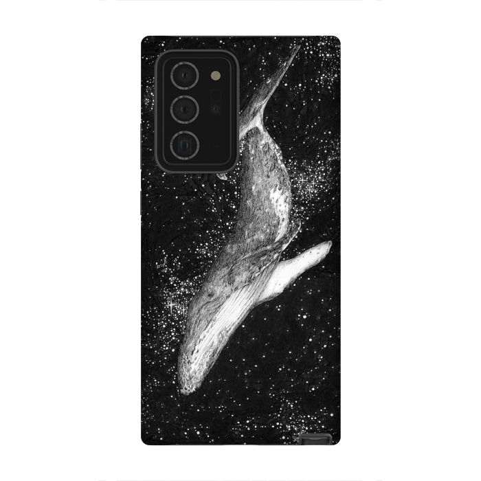 Galaxy Note 20 Ultra StrongFit Magic Ocean Whale by ECMazur 
