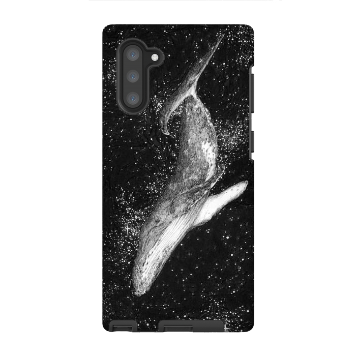Galaxy Note 10 StrongFit Magic Ocean Whale by ECMazur 