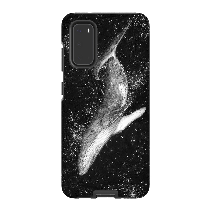 Galaxy S20 StrongFit Magic Ocean Whale by ECMazur 