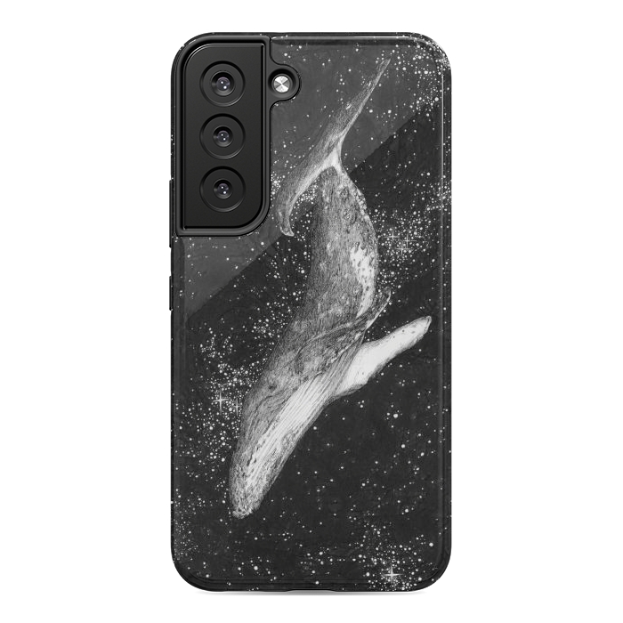 Galaxy S22 StrongFit Magic Ocean Whale by ECMazur 
