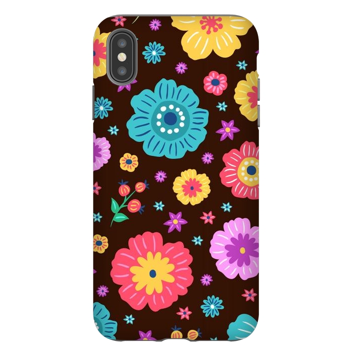 iPhone Xs Max StrongFit Floral Design 000 by ArtsCase