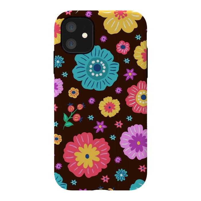 iPhone 11 StrongFit Floral Design 000 by ArtsCase
