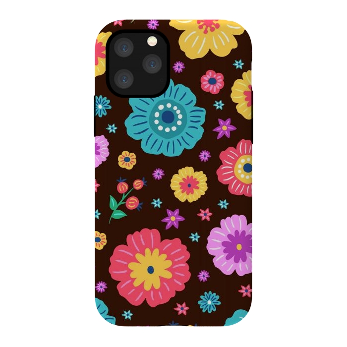 iPhone 11 Pro StrongFit Floral Design 000 by ArtsCase