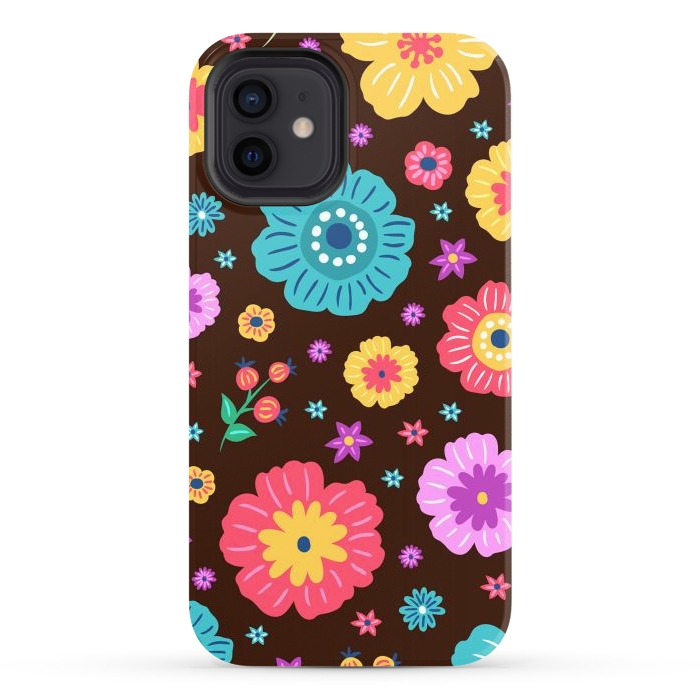 iPhone 12 StrongFit Floral Design 000 by ArtsCase