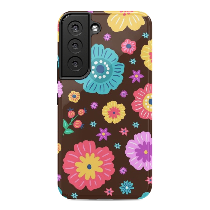 Galaxy S22 StrongFit Floral Design 000 by ArtsCase