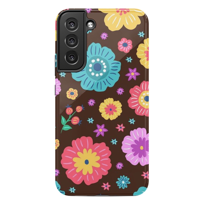 Galaxy S22 plus StrongFit Floral Design 000 by ArtsCase