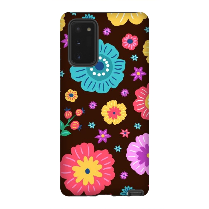 Galaxy Note 20 StrongFit Floral Design 000 by ArtsCase