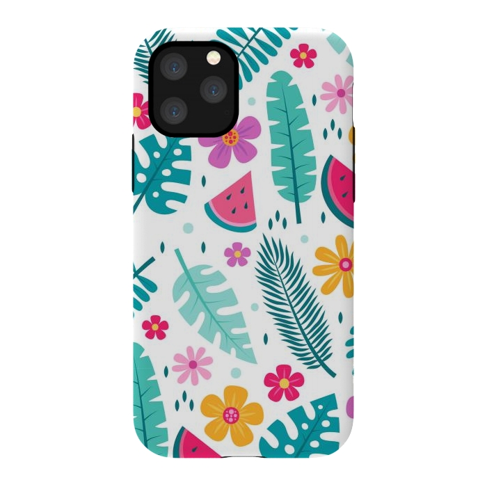 iPhone 11 Pro StrongFit Fun Tropical Design  by ArtsCase