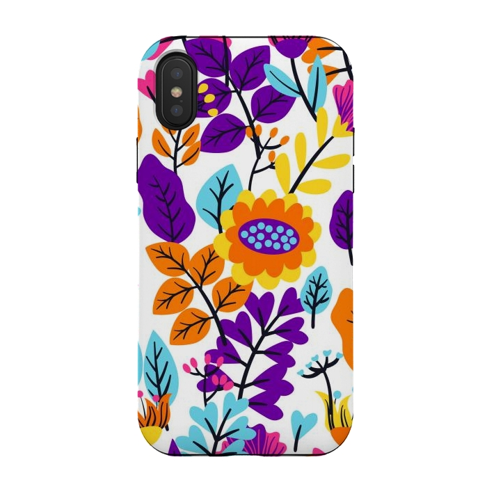 iPhone Xs / X StrongFit Vibrant Colors Summer Collection by ArtsCase