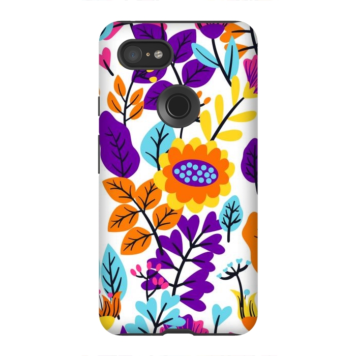 Pixel 3XL StrongFit Vibrant Colors Summer Collection by ArtsCase