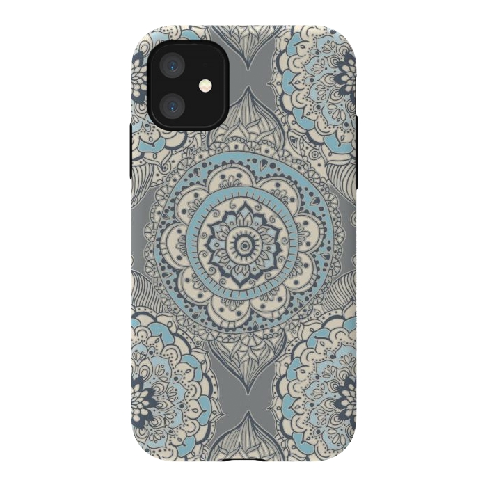 iPhone 11 StrongFit Modern Farmhouse Moroccan by Tangerine-Tane
