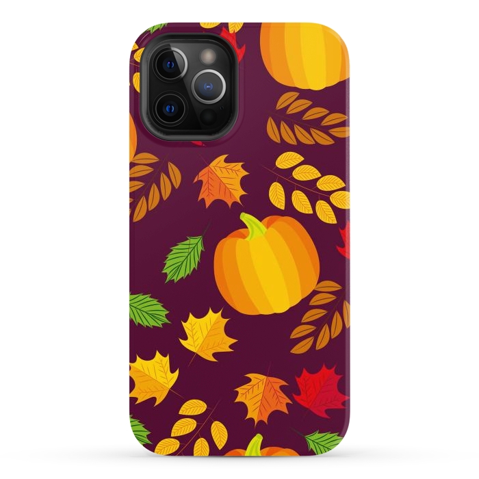 iPhone 12 Pro Max StrongFit Happy Thanksgiving Celebrate by ArtsCase
