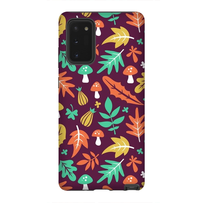 Galaxy Note 20 StrongFit Autum Floral Design by ArtsCase