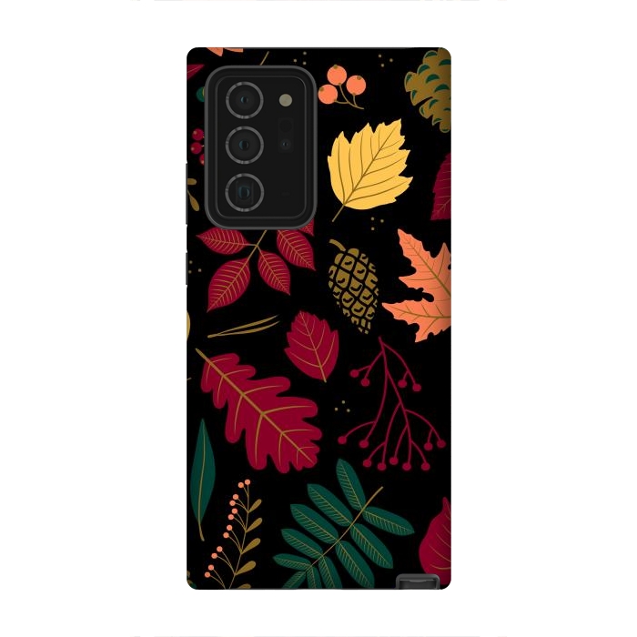 Galaxy Note 20 Ultra StrongFit Autumn Pattern With Leaves by ArtsCase