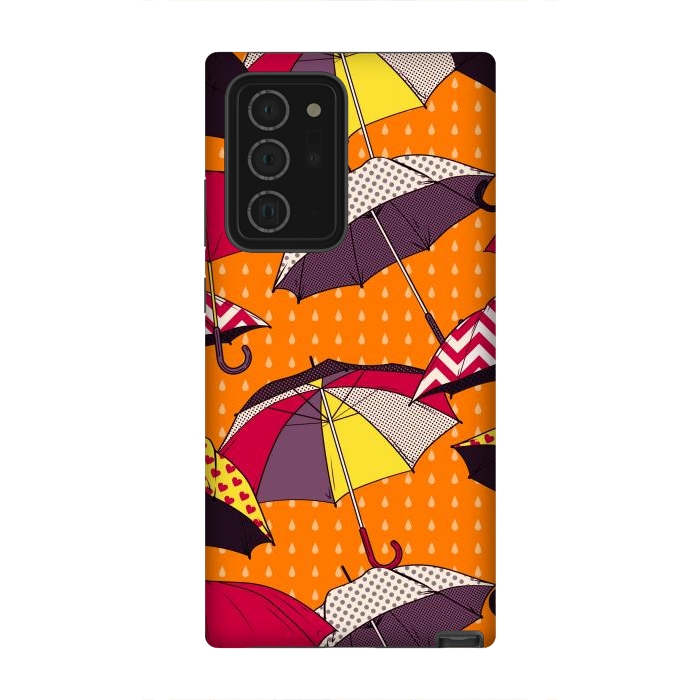 Galaxy Note 20 Ultra StrongFit Beautiful Umbrellas For Autumn by ArtsCase