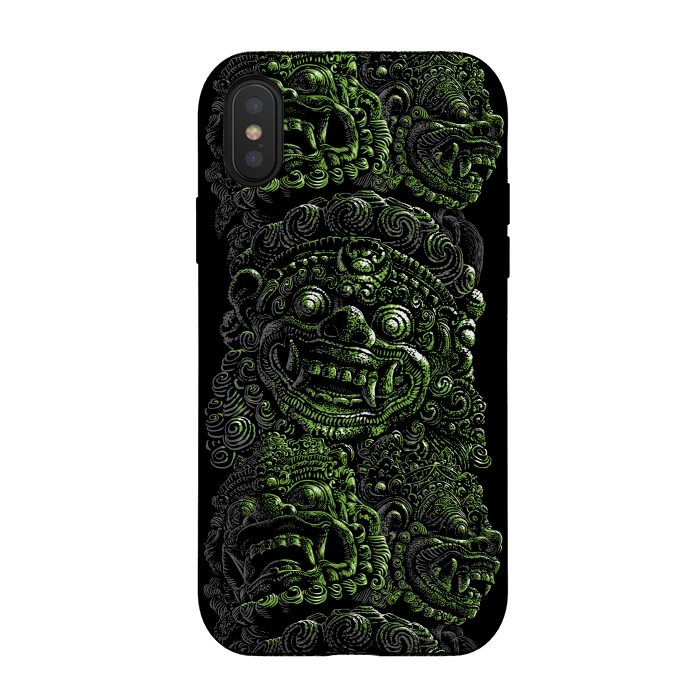 iPhone Xs / X StrongFit Mayan Statue by Alberto