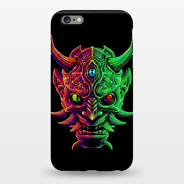 iPhone 6/6s plus StrongFit Demon with 3 Japanese eyes by Alberto