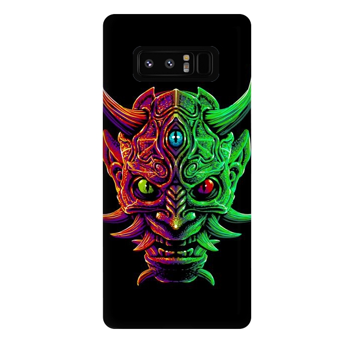 Galaxy Note 8 StrongFit Demon with 3 Japanese eyes by Alberto
