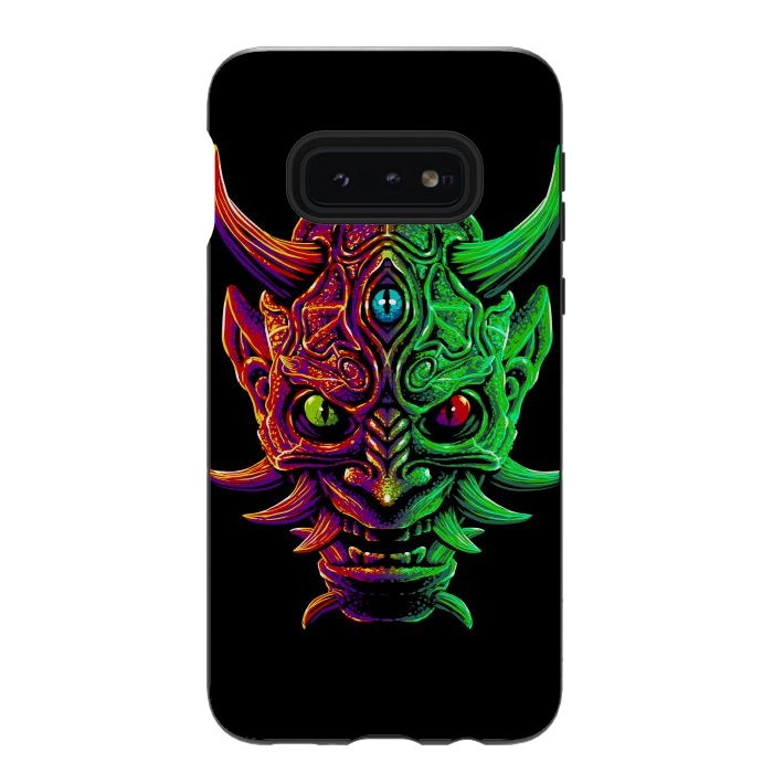 Galaxy S10e StrongFit Demon with 3 Japanese eyes by Alberto