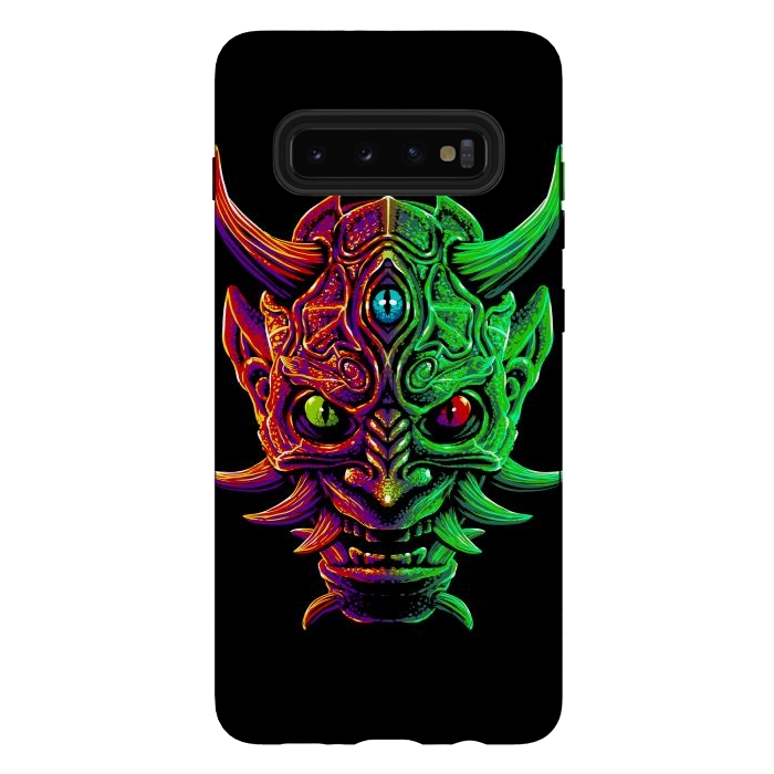 Galaxy S10 plus StrongFit Demon with 3 Japanese eyes by Alberto