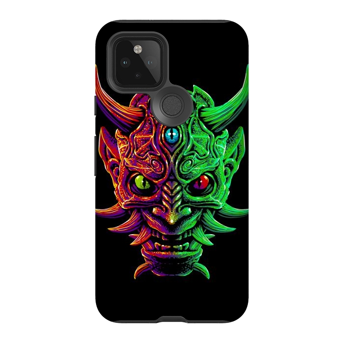 Pixel 5 StrongFit Demon with 3 Japanese eyes by Alberto