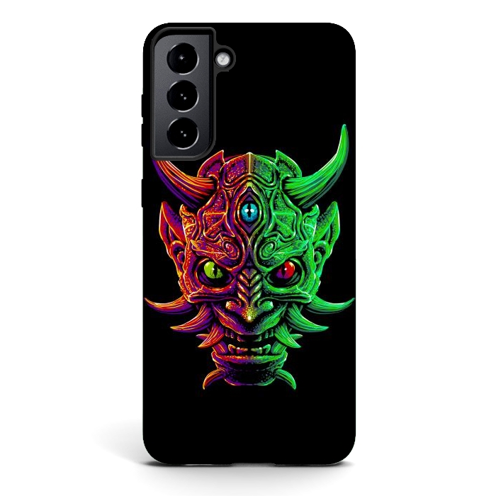 Galaxy S21 plus StrongFit Demon with 3 Japanese eyes by Alberto