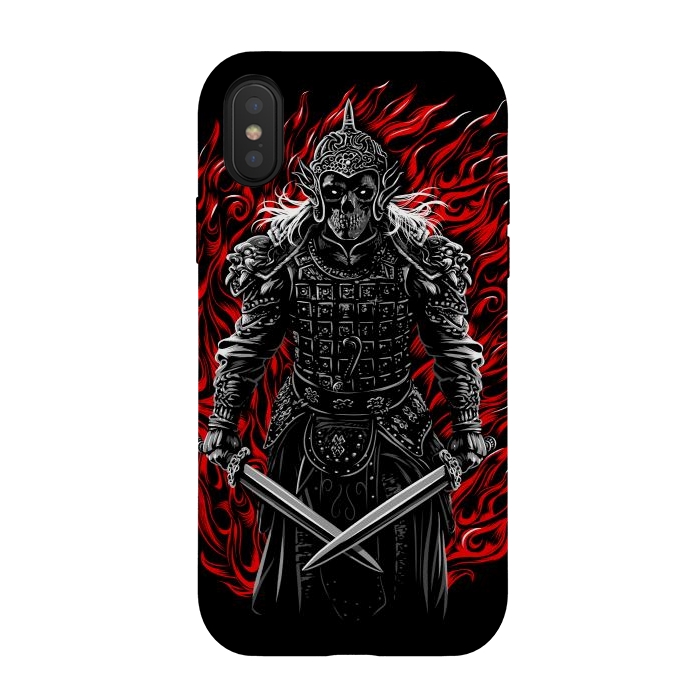 iPhone Xs / X StrongFit Mongolian warrior by Alberto