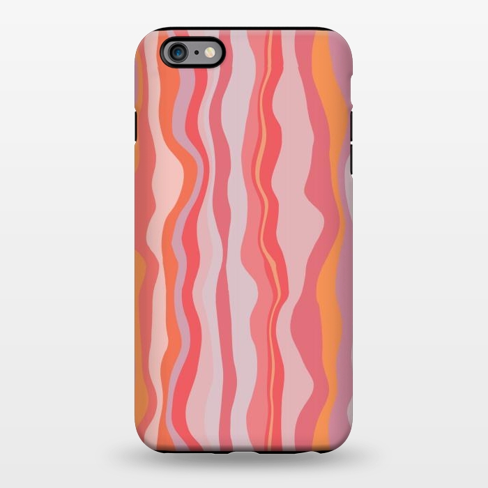 iPhone 6/6s plus StrongFit Melted Marrakesh Stripes by Nic Squirrell