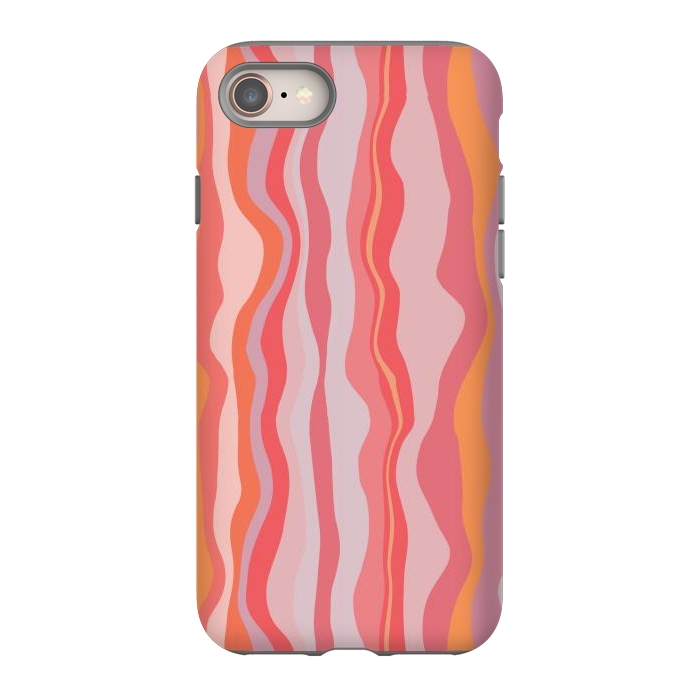 iPhone SE StrongFit Melted Marrakesh Stripes by Nic Squirrell