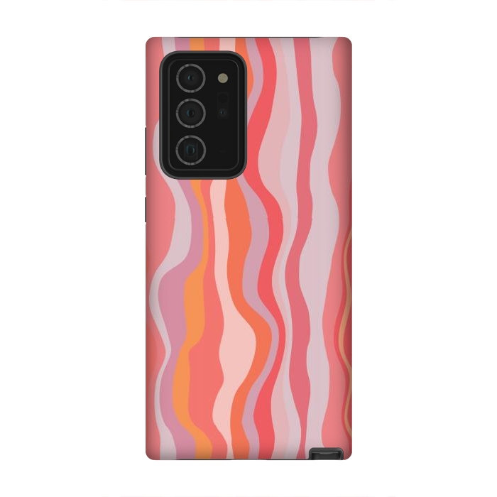 Galaxy Note 20 Ultra StrongFit Melted Marrakesh Stripes by Nic Squirrell