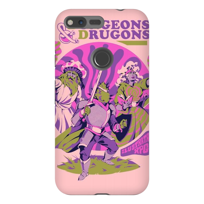 Pixel XL StrongFit Dungeons & Drugons by Ilustrata