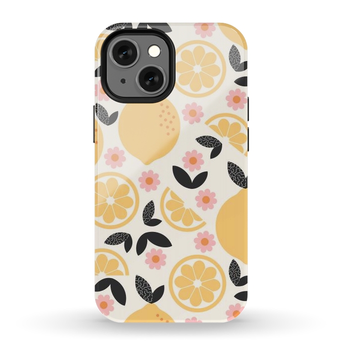 iPhone 12 mini StrongFit Lemons by ArtPrInk