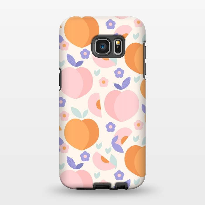 Galaxy S7 EDGE StrongFit Peaches by ArtPrInk