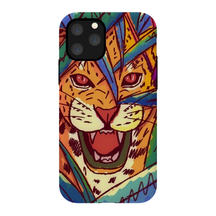 iPhone 11 Pro StrongFit The jungle cat by Steve Wade (Swade)
