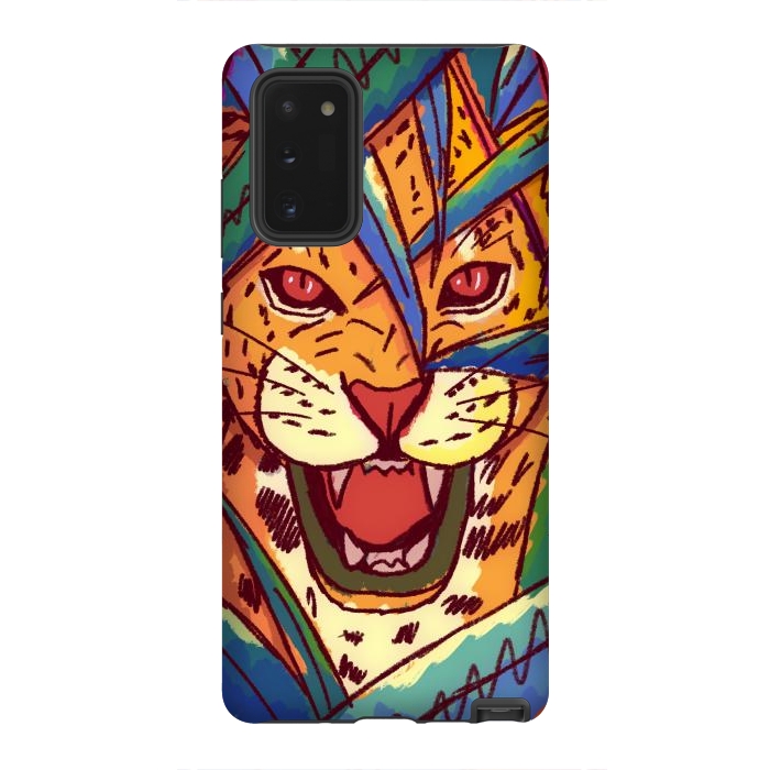 Galaxy Note 20 StrongFit The jungle cat by Steve Wade (Swade)