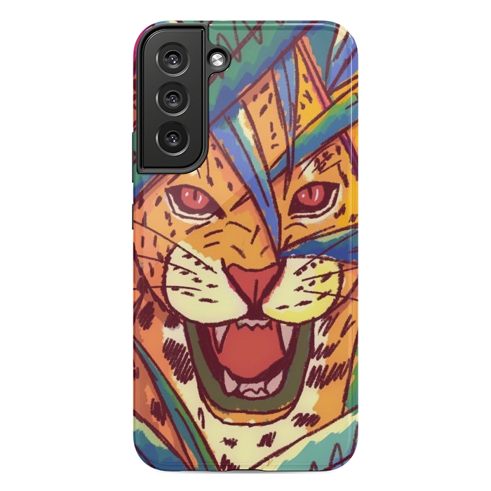 Galaxy S22 plus StrongFit The jungle cat by Steve Wade (Swade)