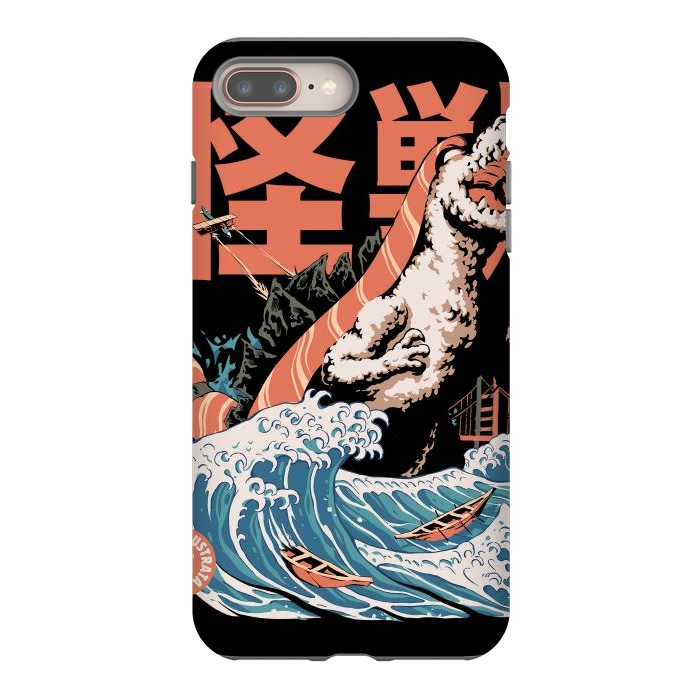 iPhone 7 plus StrongFit Dino Sushi by Ilustrata