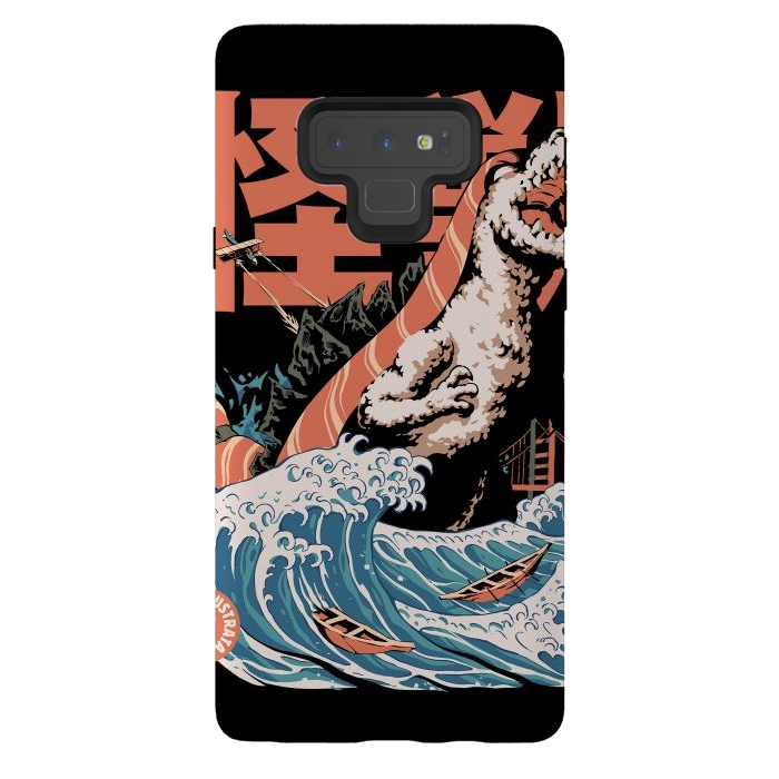Galaxy Note 9 StrongFit Dino Sushi by Ilustrata