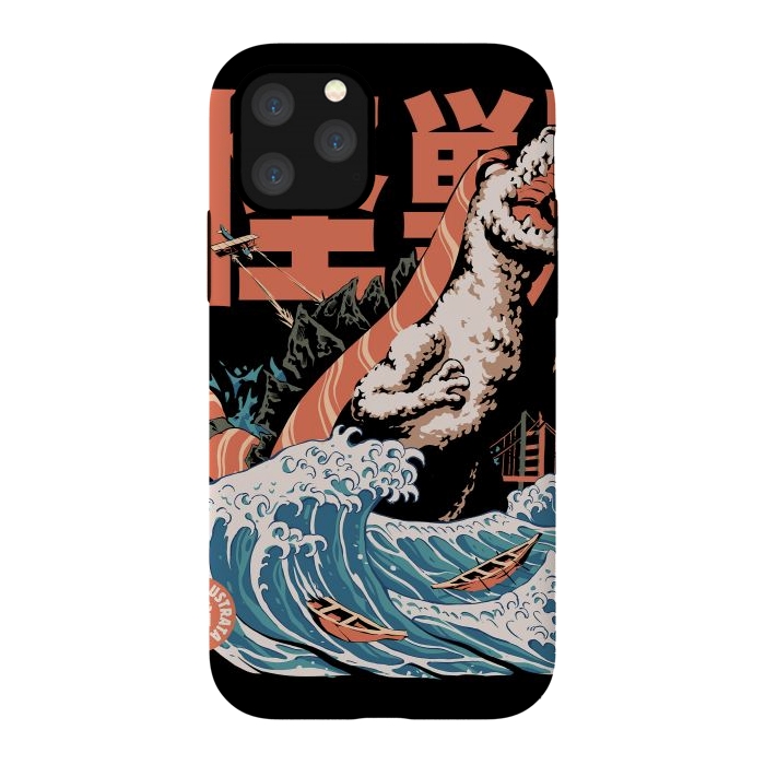 iPhone 11 Pro StrongFit Dino Sushi by Ilustrata