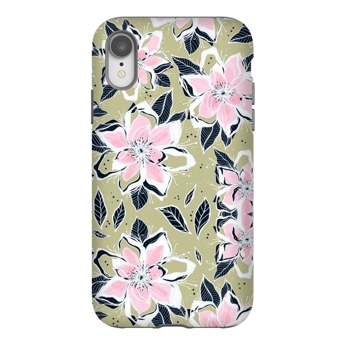 iPhone Xr StrongFit Flowers always  by Rose Halsey