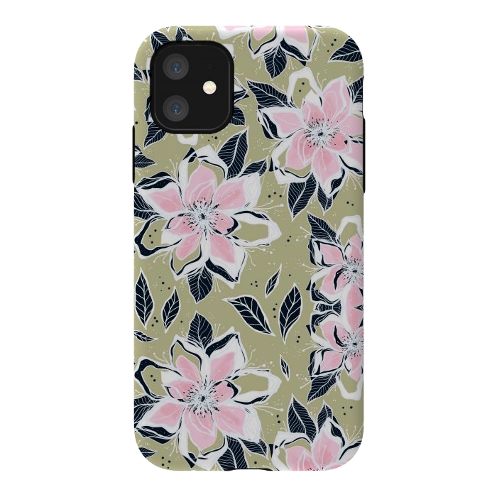 iPhone 11 StrongFit Flowers always  by Rose Halsey