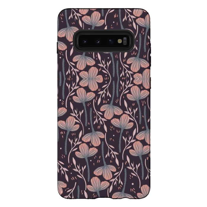 Galaxy S10 plus StrongFit Vintage gardens by Rose Halsey