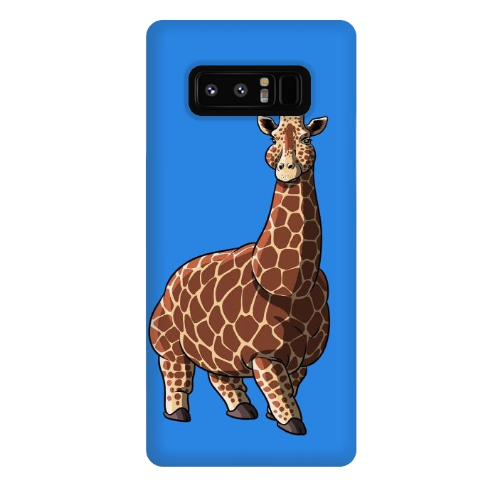 Galaxy Note 8 StrongFit Fat giraffe by Alberto