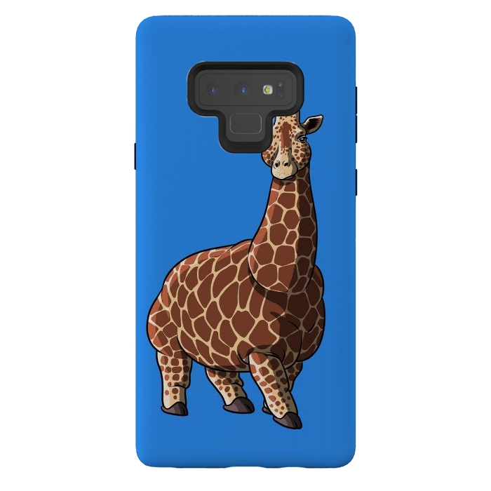Galaxy Note 9 StrongFit Fat giraffe by Alberto